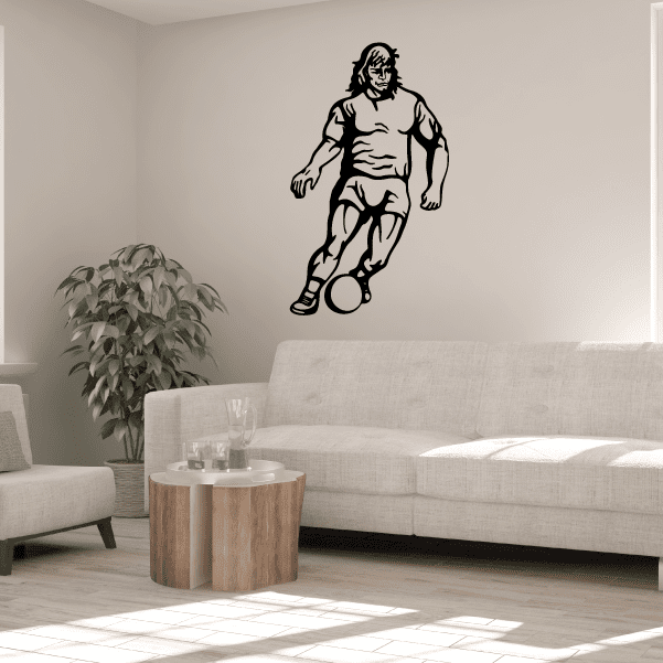 Image of Soccer Wall Decal - Vinyl Decal - Car Decal - CDS065