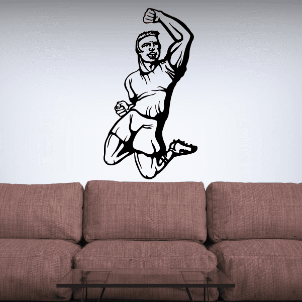 Image of Soccer Wall Decal - Vinyl Decal - Car Decal - CDS067