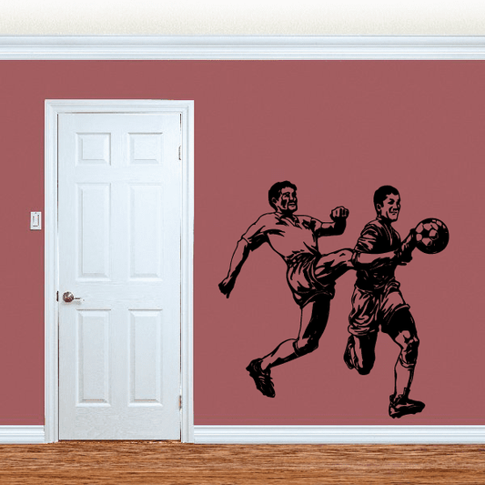 Image of Soccer Wall Decal - Vinyl Decal - Car Decal - CDS094