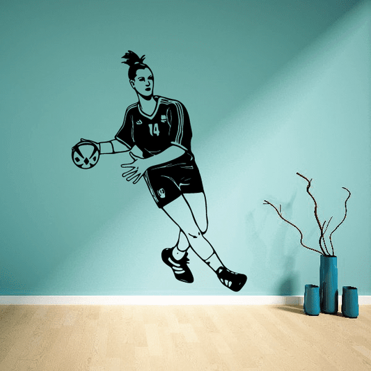 Image of Soccer Wall Decal - Vinyl Decal - Car Decal - CDS151