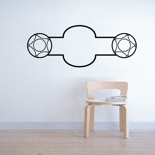 Image of Soccer Wall Decal - Vinyl Decal - Car Decal - CDS180