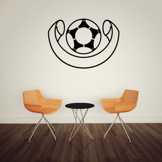 Image of Soccer Wall Decal - Vinyl Decal - Car Decal - CDS185