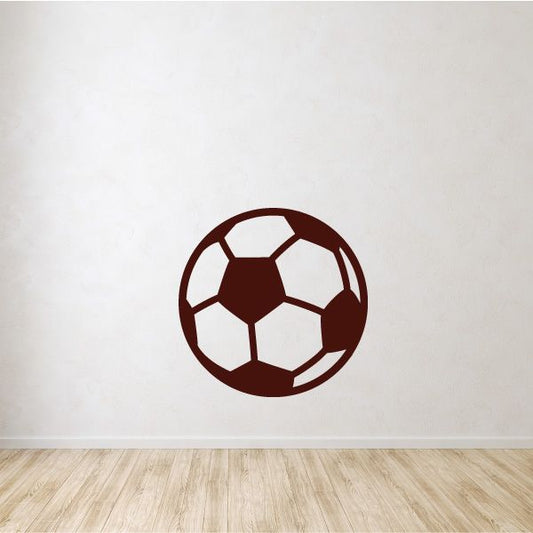 Image of Soccer Wall Decal - Vinyl Decal - Car Decal - Id001