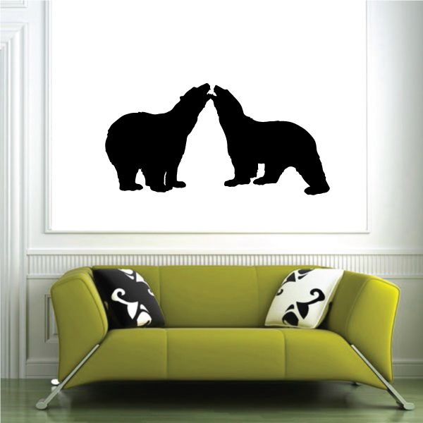 Image of Social Polar Bear Decal