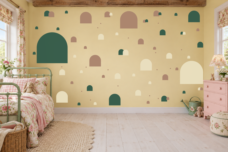 Soft Arches Wall Decal Kit