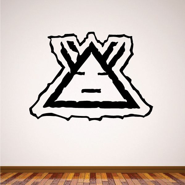 Image of Southwestern Triangle Face Decal