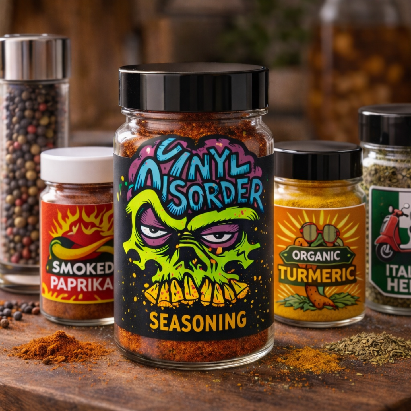 Spice Label Stickers