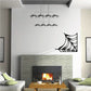 Spider web corner decal with spider and web design for wall corners