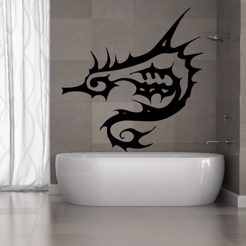 Image of Spiny Seahorse Decal