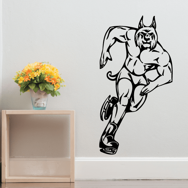 Image of Sports Mascot Wall Decal - Vinyl Decal - Car Decal - SM001