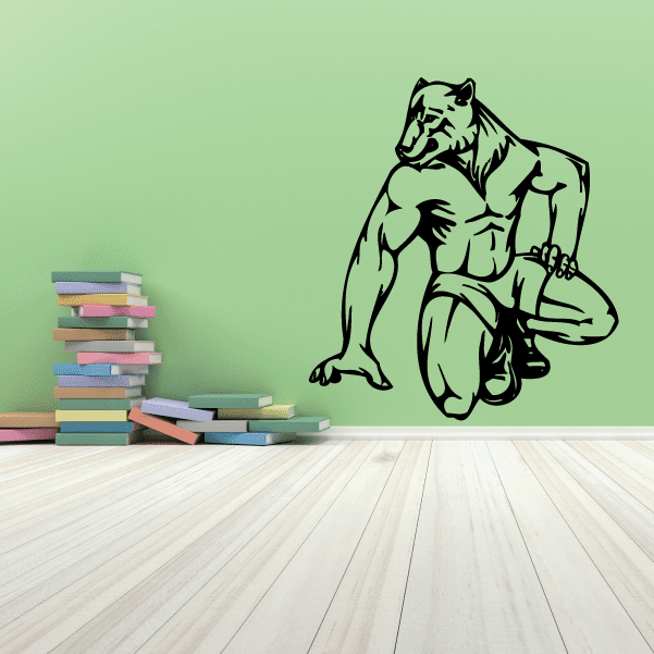 Image of Sports Mascot Wall Decal - Vinyl Decal - Car Decal - SM002