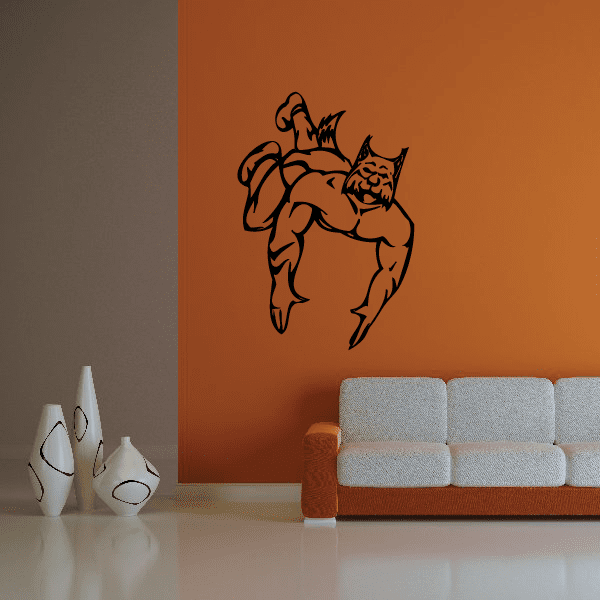 Image of Sports Mascot Wall Decal - Vinyl Decal - Car Decal - SM009