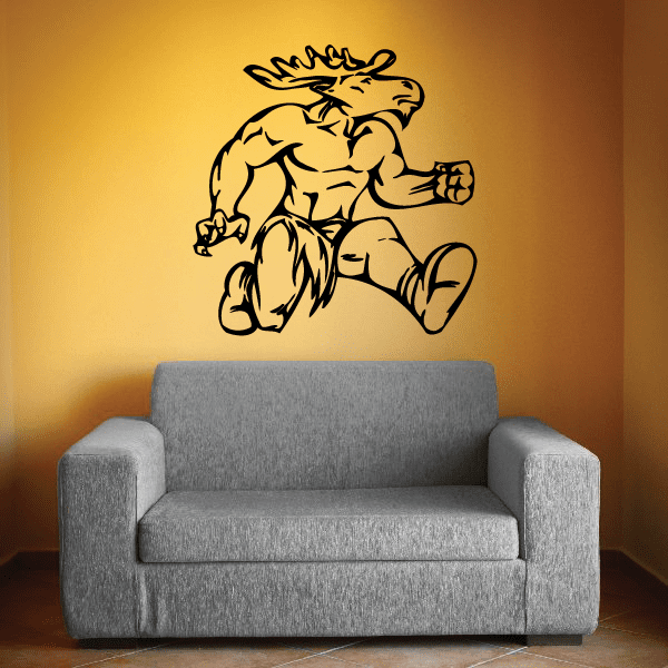 Image of Sports Mascot Wall Decal - Vinyl Decal - Car Decal - SM024