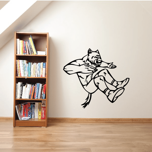 Image of Sports Mascot Wall Decal - Vinyl Decal - Car Decal - SM025