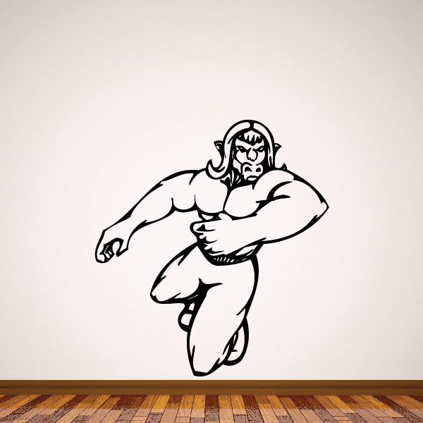 Image of Sports Mascot Wall Decal - Vinyl Decal - Car Decal - SM029