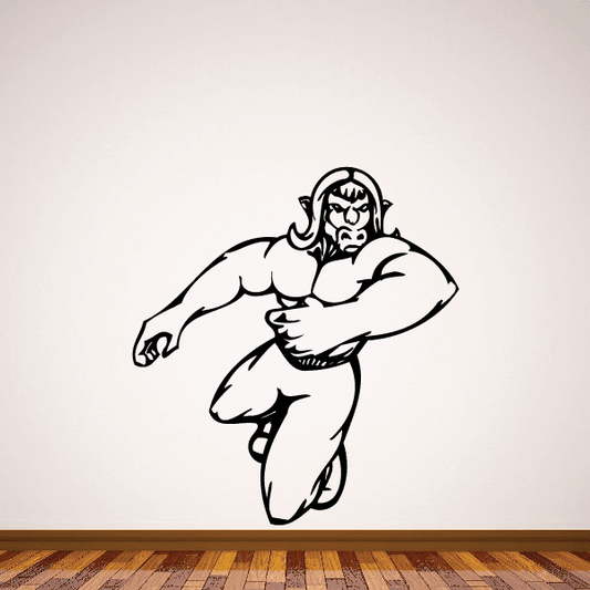 Image of Sports Mascot Wall Decal - Vinyl Decal - Car Decal - SM029