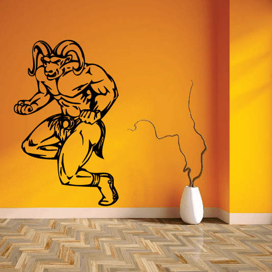 Image of Sports Mascot Wall Decal - Vinyl Decal - Car Decal - SM036