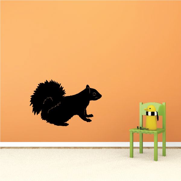 Image of Squirrel Looking Decal