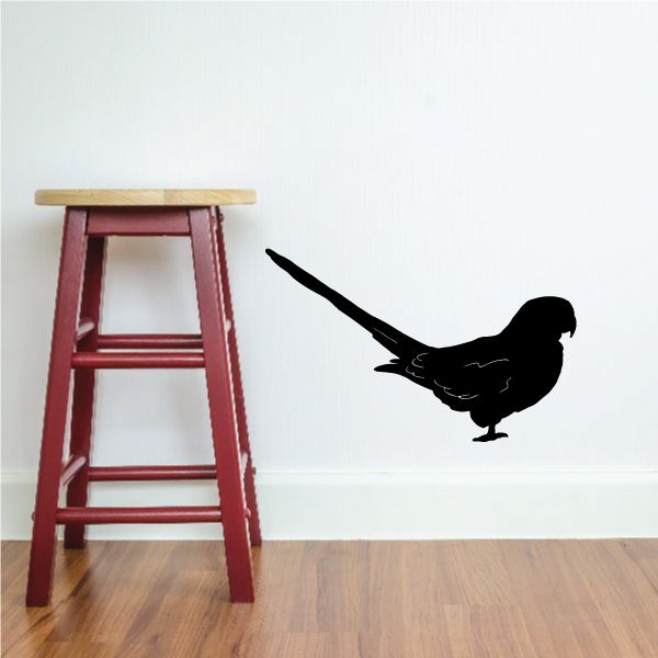 Image of Standing Parrot Decal