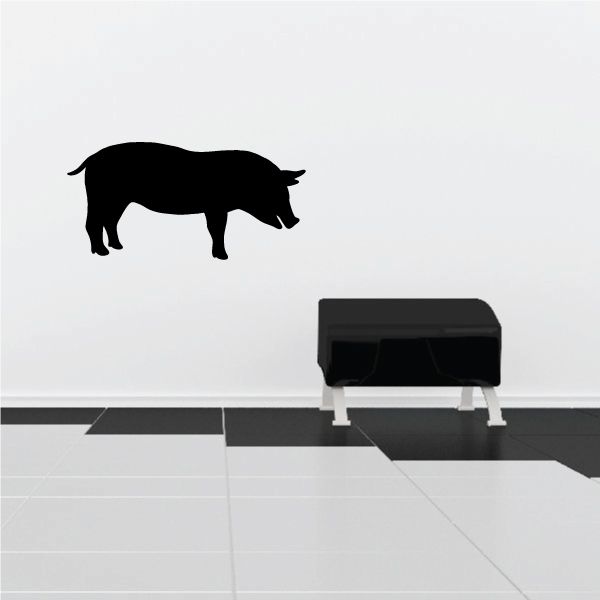 Image of Standing Swine Decal