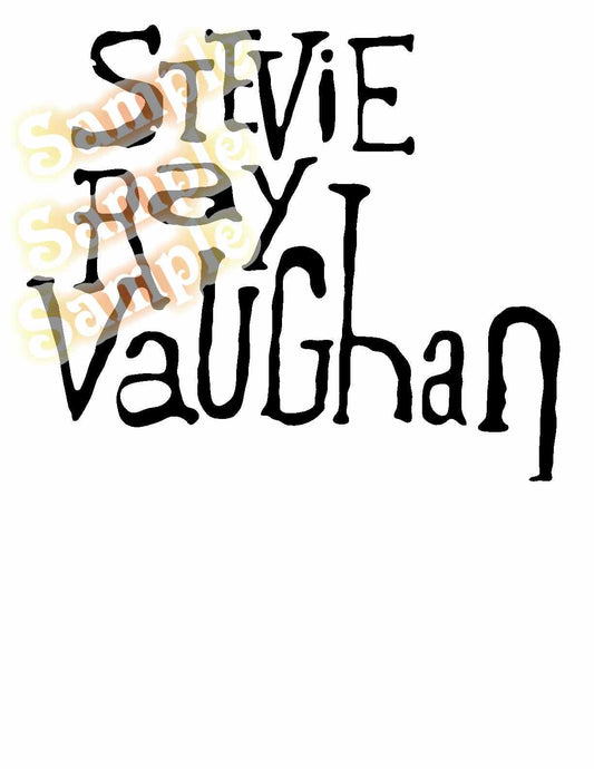 Image of Stevie Ray Vaughan Decal