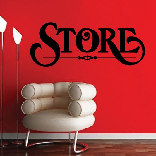 Image of Store Wall Decal - Vinyl Decal - Car Decal - Business Sign - MC557