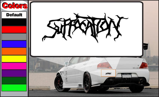 Image of Suffocation Decal