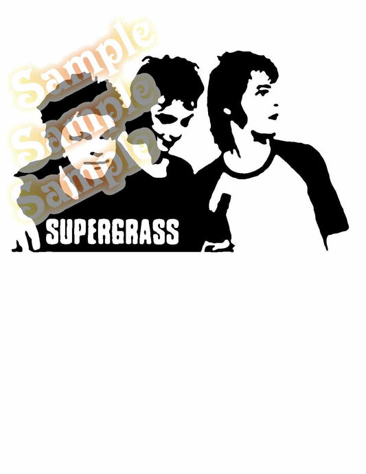 Image of Super Grass Boys Decal