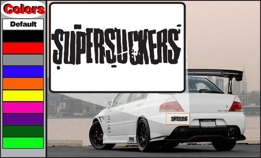 Image of Super suckers Decal