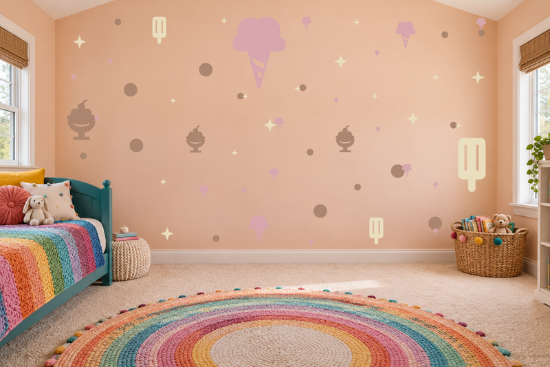 Sweet Treat Parade Wall Decal Kit