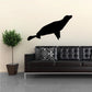 Swimming seal decal, black seal silhouette wall sticker