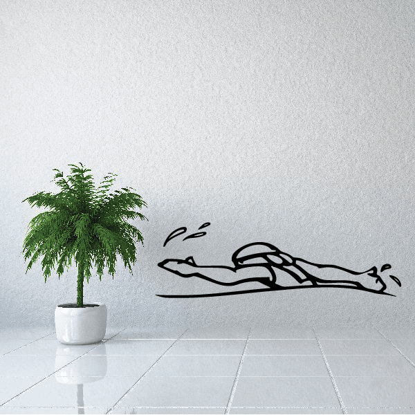 Image of Swimming Wall Decal - Vinyl Decal - Car Decal - CDS001