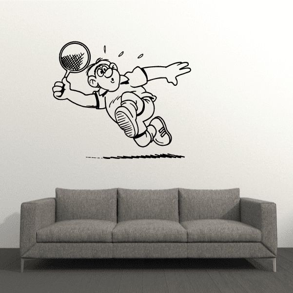 Image of Tennis Wall Decal - Vinyl Decal - Car Decal - Bl014