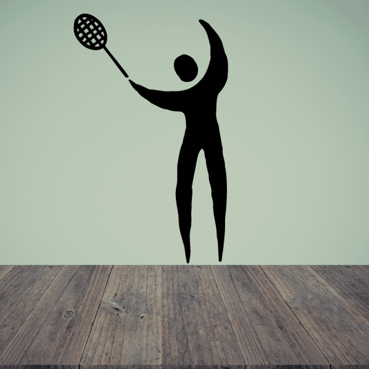 Image of Tennis Wall Decal - Vinyl Decal - Car Decal - Bl033