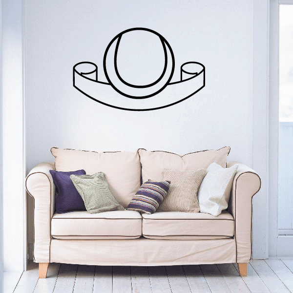 Image of Tennis Wall Decal - Vinyl Decal - Car Decal - CDS043