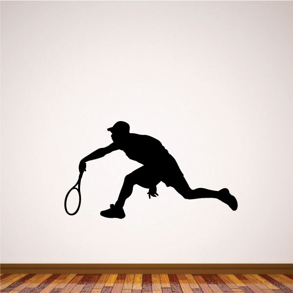 Image of Tennis Wall Decal - Vinyl Decal - Car Decal - Vd009