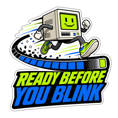 Boot Sequence Sprinter Vinyl Sticker