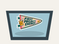 Canvas Confidence Club Sticker shown on a car window mockup