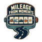 Mileage From Moments Sticker