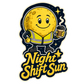 Night Shift Sun Sticker