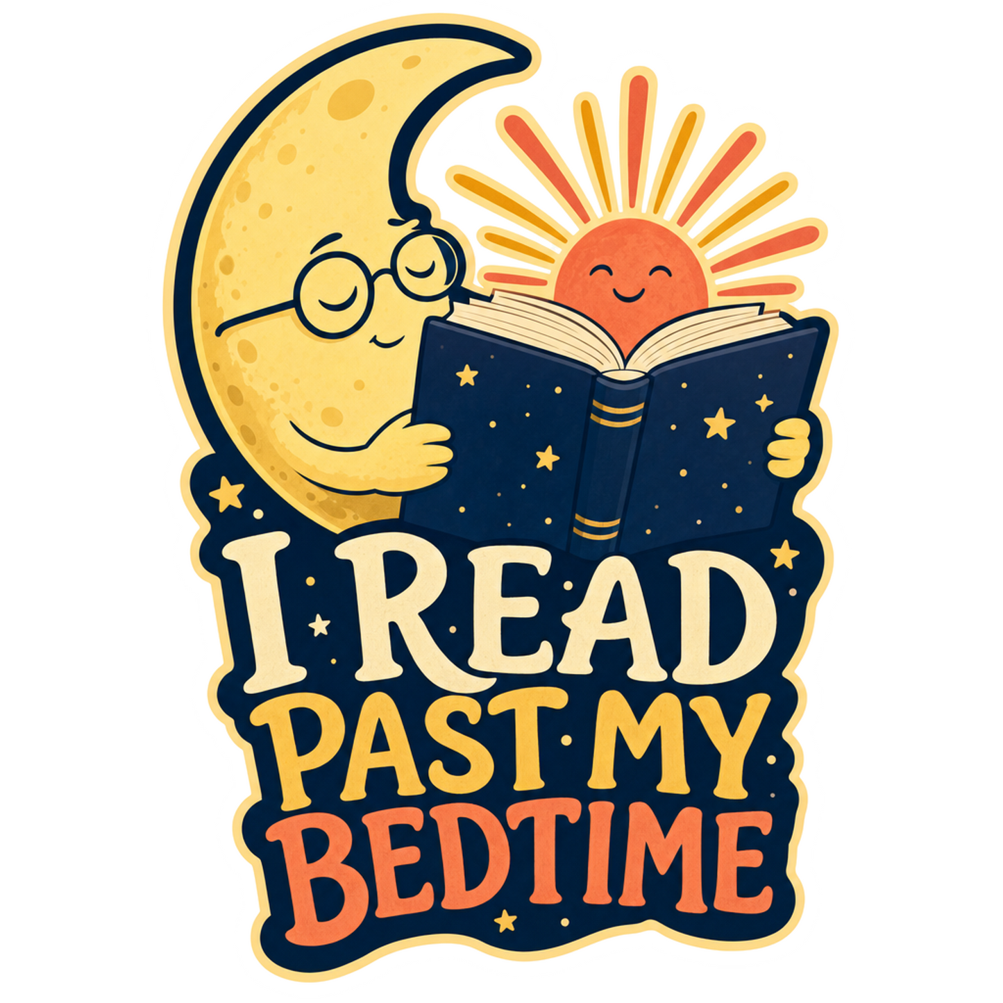 One More Chapter Sunrise Sticker