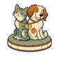 Pet Treaty Club Sticker