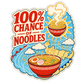 Ramen Weather Report Sticker
