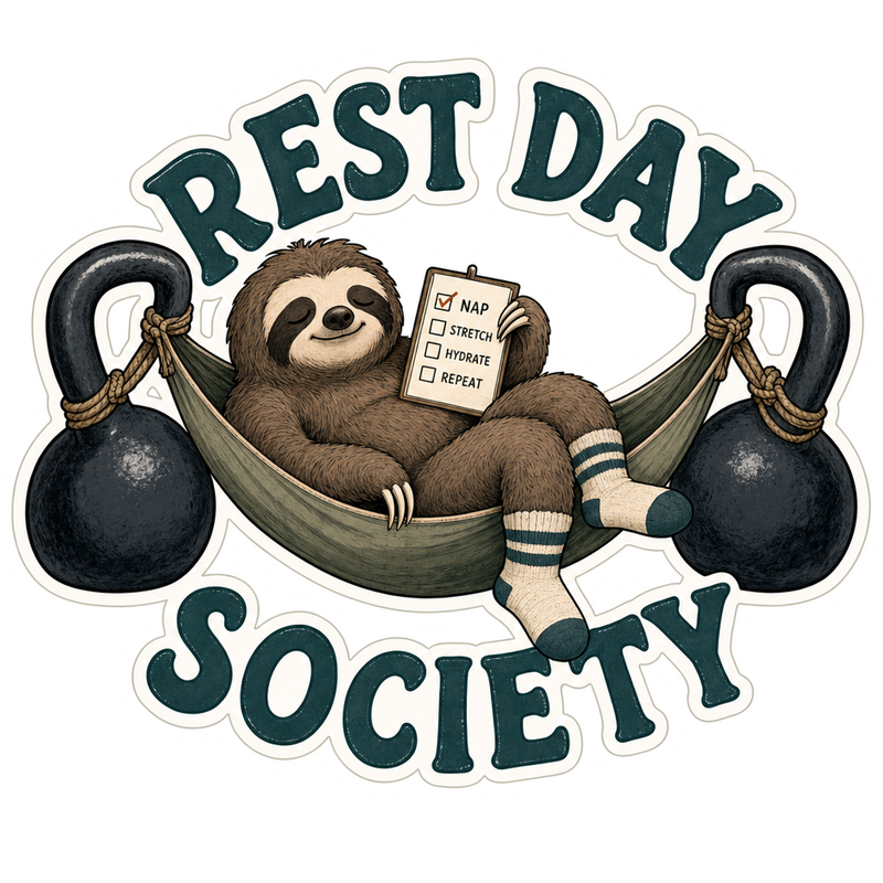Rest Day Society Vinyl Sticker