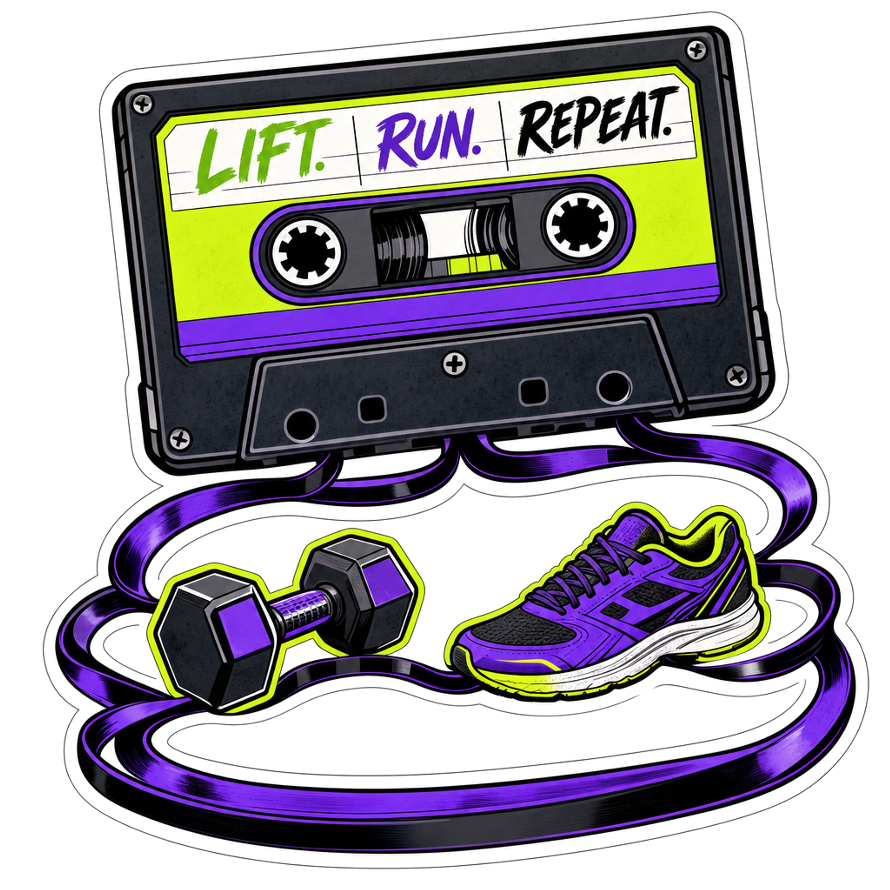 Training Playlist Sticker