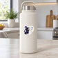 Vector Witchcraft Society Sticker, 2.5 inch size shown at realistic scale on water bottle