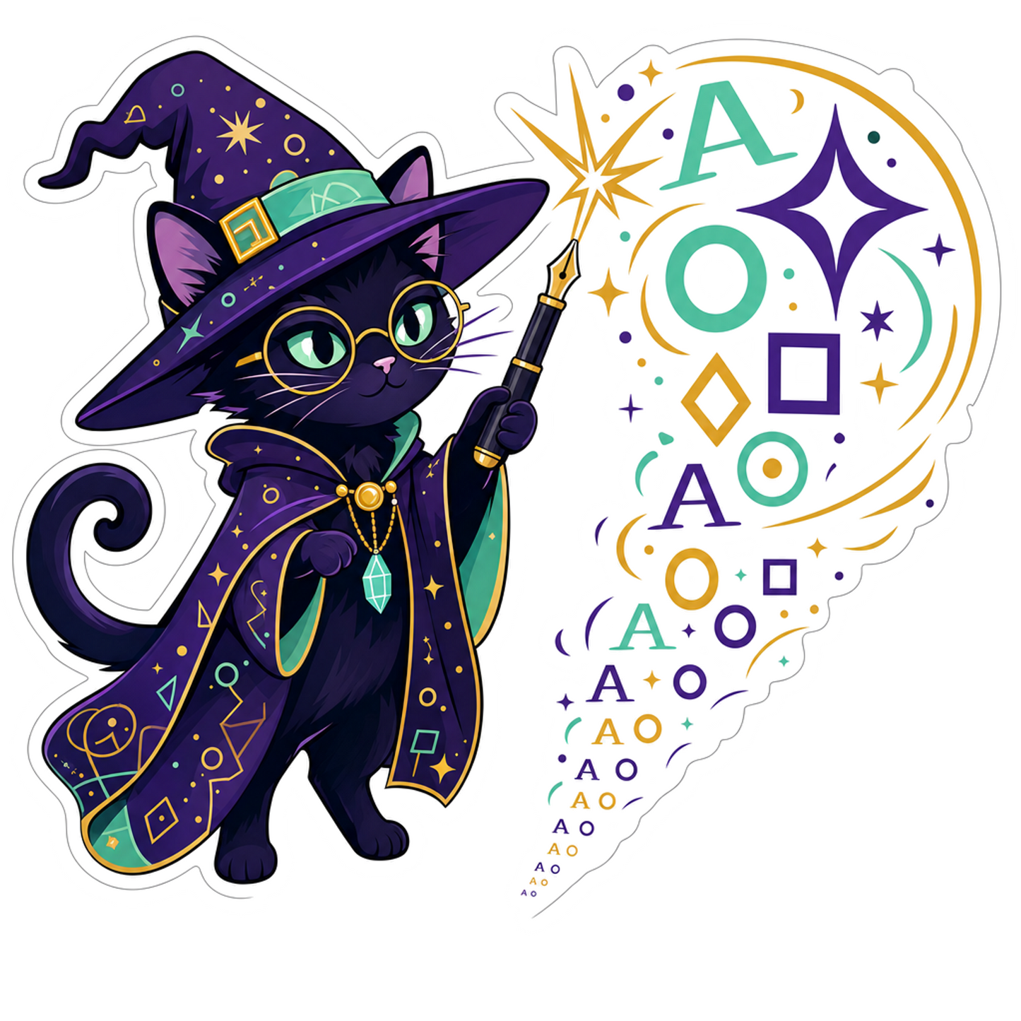 Vector Witchcraft Society Sticker