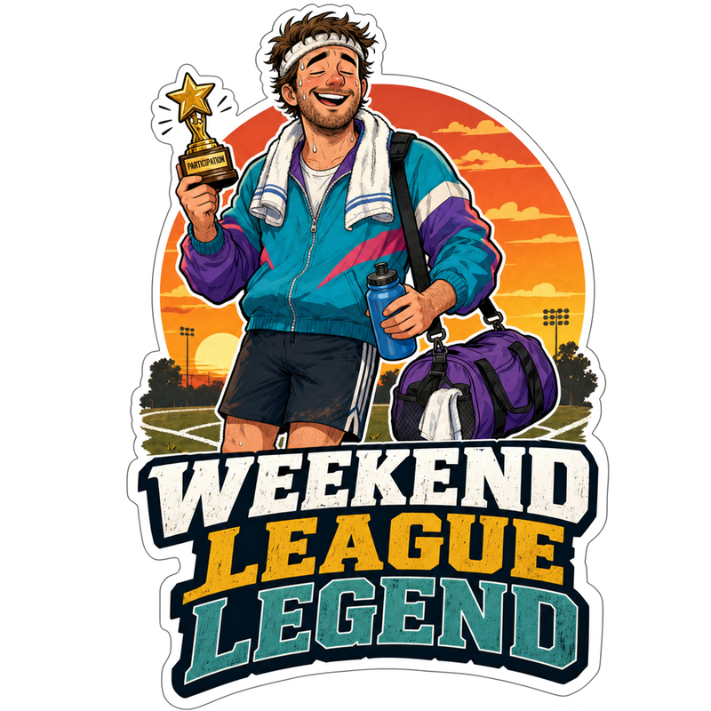 Weekend League Legend Vinyl Sticker