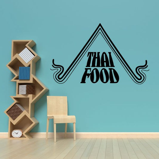 Image of Thai Food Wall Decal - Vinyl Decal - Car Decal - Business Sign - MC603