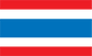 Thailand Flag Sticker 01, isolated printed sticker artwork